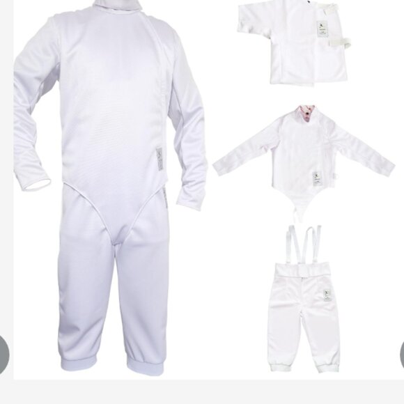 NWOT LEONARK 350NW Fencing Uniform Suit - Pants Jacket Vest Set SZ 44 (XS) - Picture 12 of 12
